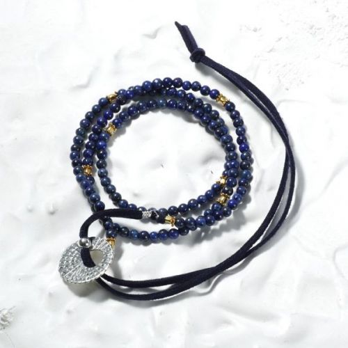smbati（サンバティ） Lapis Lazuli Silver×Gold　ブレスレット