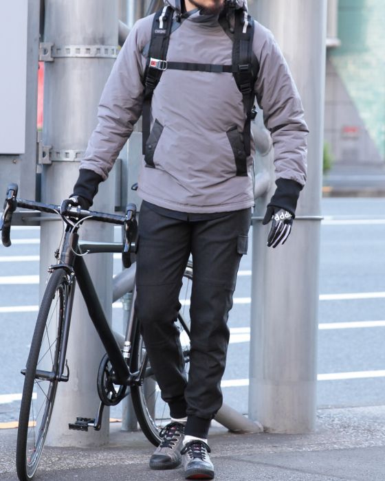 narifuri（ナリフリ） PNウェザー中綿プルブレーカー