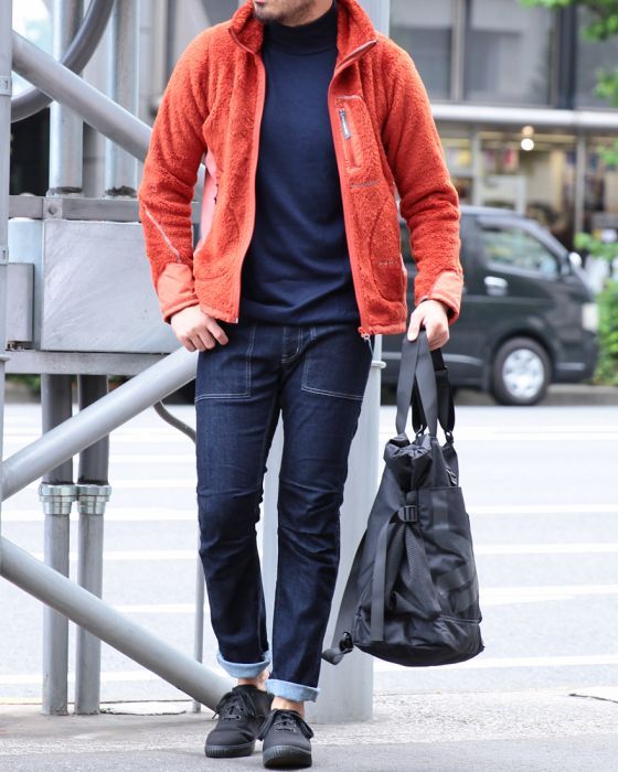 and wander（アンドワンダー） フリース ジャケット【high loft fleece jacket】