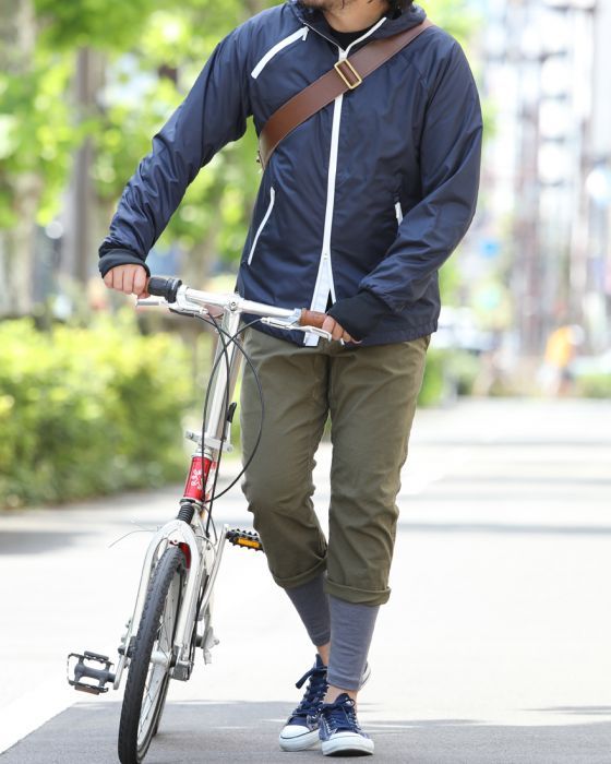 8分丈バイクパンツ