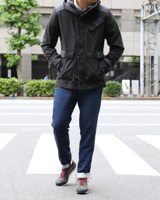 ウール混マウンテンパーカー【nau WOOL PATROL JACKET】