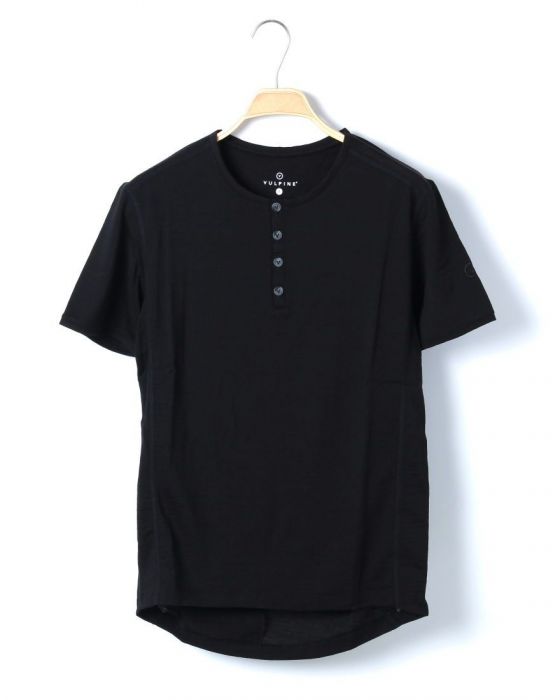 ヘンリーネックT【ShortSleeve Merino Henley】