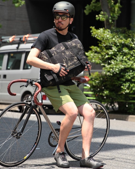 MISSION WORKSHOP（ミッションワークショップ） ミッションワークショップ/メッセンジャーバック【MISSION WORKSHOP/The Shed APシリーズ　BLACK CAMO】