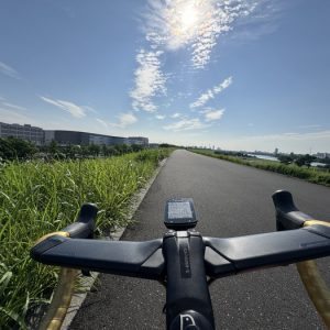 【梅雨なのに最高気温36℃？！】灼熱のサイクリングロードでサイクリングしてきた話