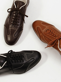 Santoni(サントーニ) レザースニーカー