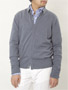 301 (Trecento Uno) Cotton Shirt Cardigan Sweater