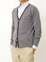 コットン（綿）のニットカーディガンを集めてみました: ast Blended Cotton V-neck Cardigan Sweater A106-402