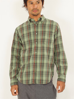 Buttondown Shirt S-15207: Green Buttondown Shirt S-15207: Green