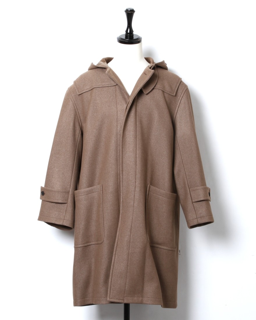 ウールシルクメルトンダッフルコート Wool Silk Melton Duffle Coat