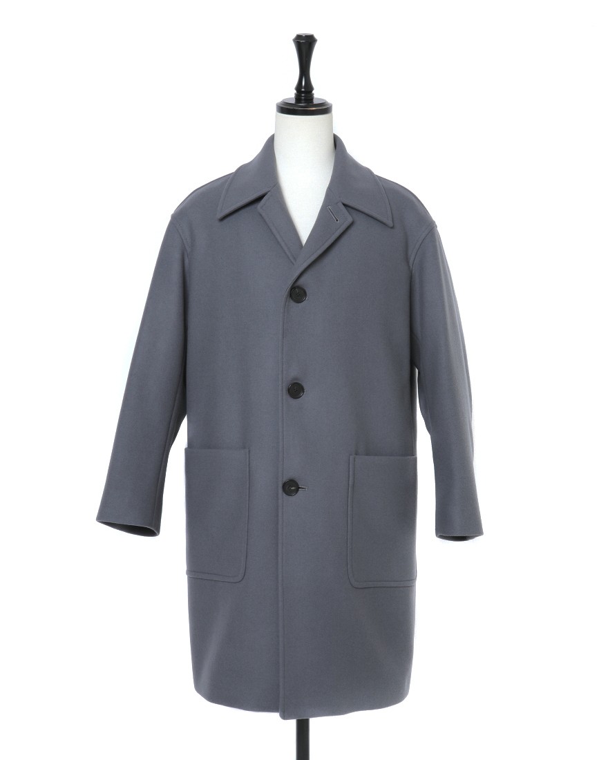 ジャケット・アウター DOUBLE CLOTH LIGHT MELTON HALF COAT DOUBLE CLOTH LIGHT MELTON HALF COAT