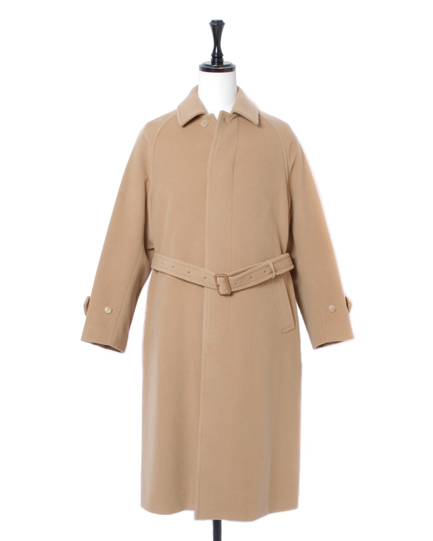 カシミヤウールモッサステンカラーコート【CASHMERE WOOL MOSSER SOUTIEN COLLAR  COAT】｜AURALEE（オーラリー）｜TOKYOlife