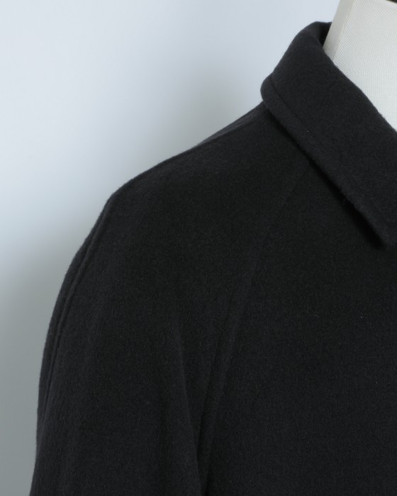 カシミアウールモッサーステンカラーコート【CASHMERE WOOL MOSSER