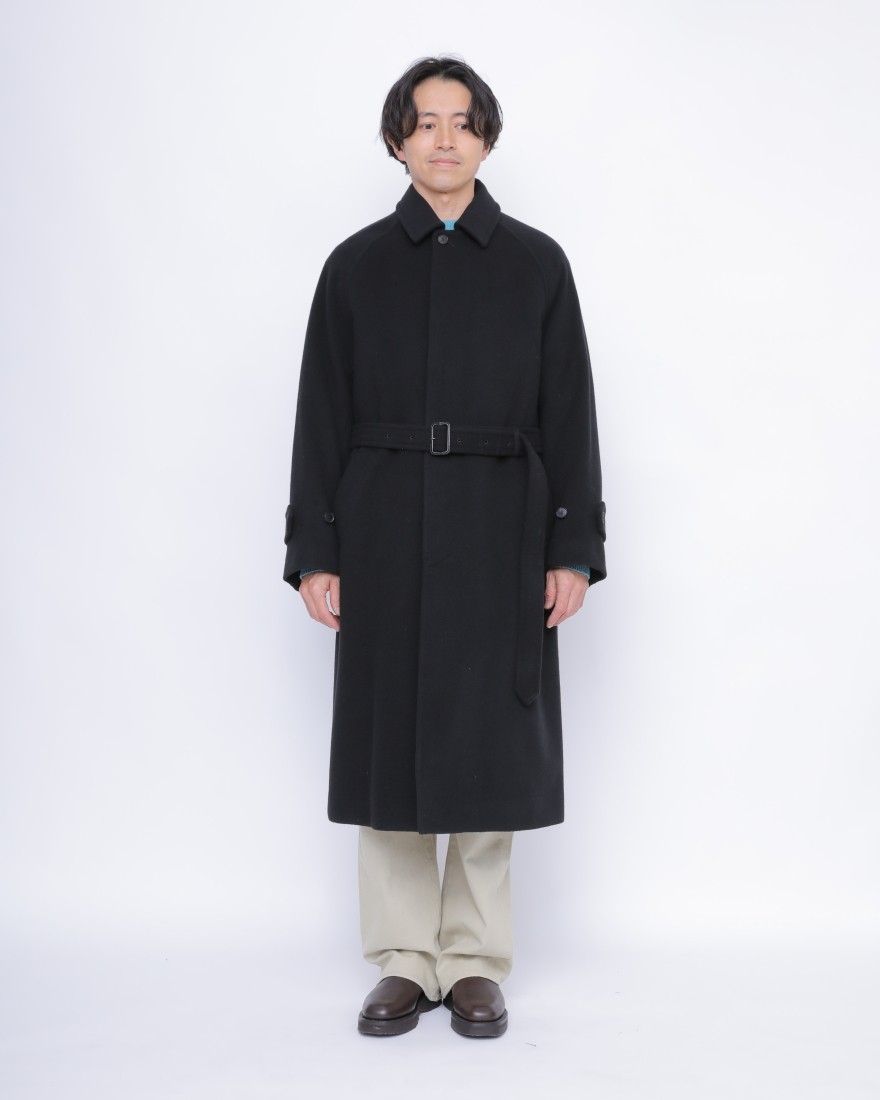 カシミアウールモッサーステンカラーコート【CASHMERE WOOL MOSSER ...