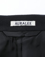 AURALEEダブルクロススーパーファインメルトンチェスターコート【DOUBLE CLOTH SUPER FINE MELTON CHESTERFIELD COAT】mb_12l