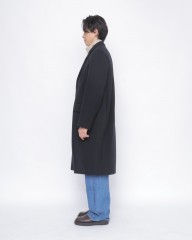 AURALEEダブルクロススーパーファインメルトンチェスターコート【DOUBLE CLOTH SUPER FINE MELTON CHESTERFIELD COAT】mb_19l