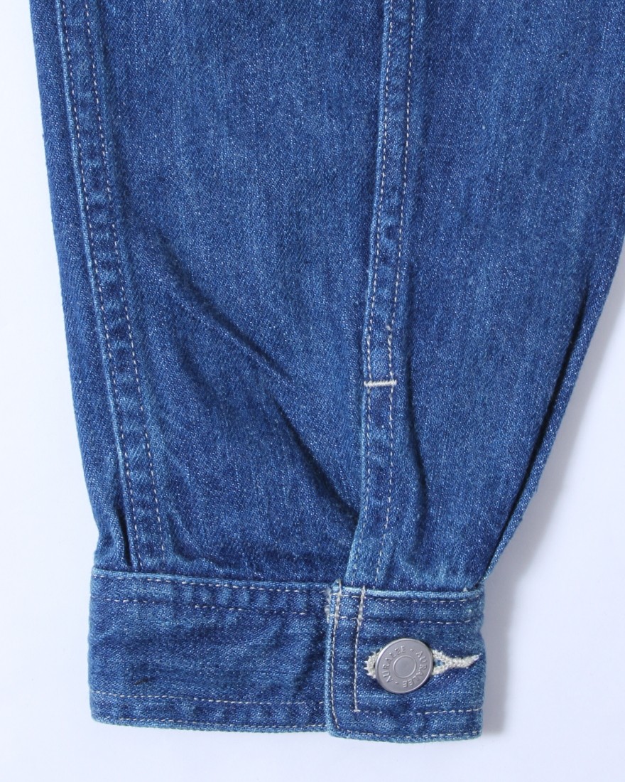 セルビッチライトデニムブルゾン【SELVEDGE LIGHT DENIM BLOUSON 