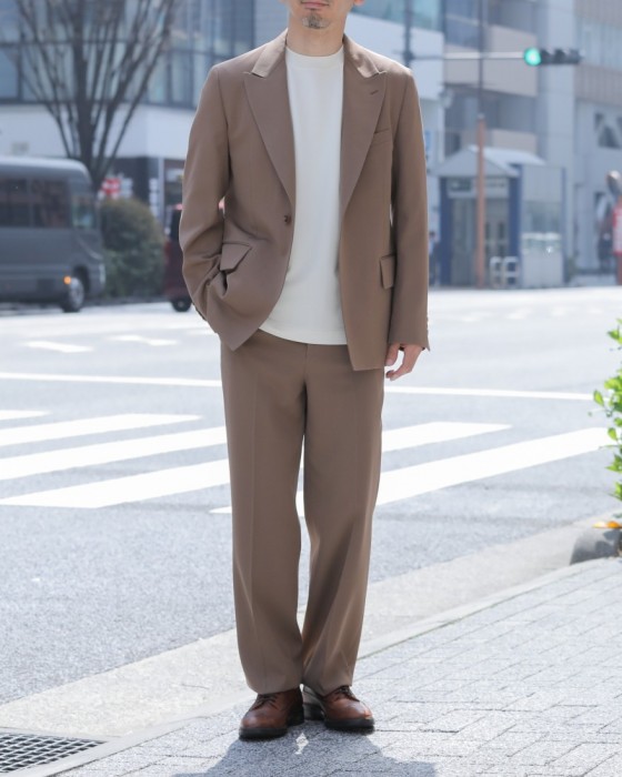 22ss AURALEE LIGHT WOOL MAX GABARDINE