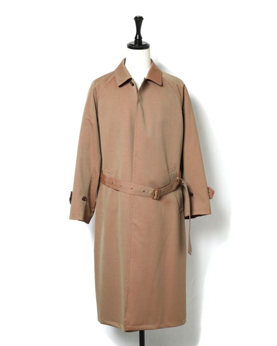 Auralee Light Wool Mohair Soutien Collar Coat A8AC01LW