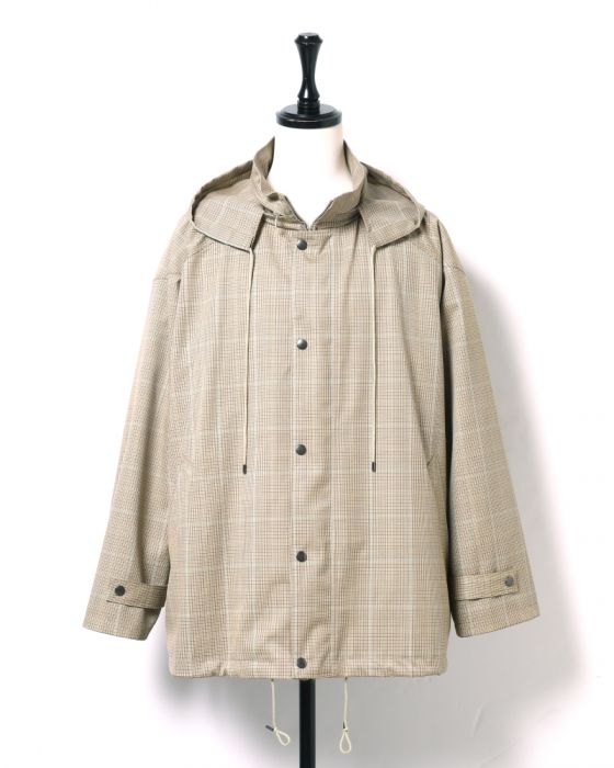 Auralee Light Wool Mohair Blouson A8AB02LW: Gun Club Check Auralee Light Wool Mohair Blouson A8AB02LW: Gun Club Check