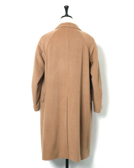 Auralee Baby Camel Mosser Chesterfield Coat A8AC02MB: Camel Auralee Baby Camel Mosser Chesterfield Coat A8AC02MB: Camel