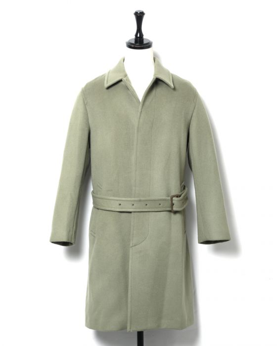 Auralee Beaver Melton Soutien Collar Coat A8AC02BM