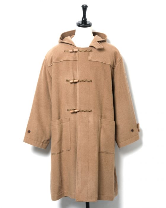 Auralee Baby Camel Mosser Big Duffle Coat A8AC01MB: Camel Auralee Baby Camel Mosser Big Duffle Coat A8AC01MB: Camel
