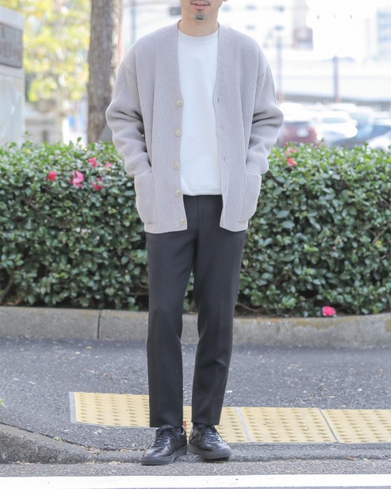 スーパーファインウールリブニットビッグカーディガン【SUPER FINE WOOL RIB KNIT BIG CARDIGAN 】|AURALEE(オーラリー)|TOKYOlife スーパーファインウールリブニットビッグカーディガン【SUPER FINE WOOL RIB KNIT BIG CARDIGAN 】|AURALEE(オーラリー)|TOKYOlife