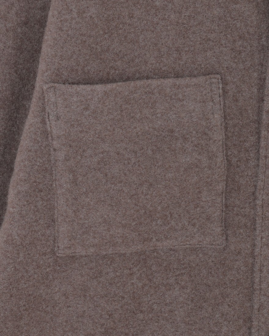 カシミアウールブラッシュドジャージビッグシャツ【CASHMERE WOOL カシミアウールブラッシュドジャージビッグシャツ【CASHMERE WOOL
