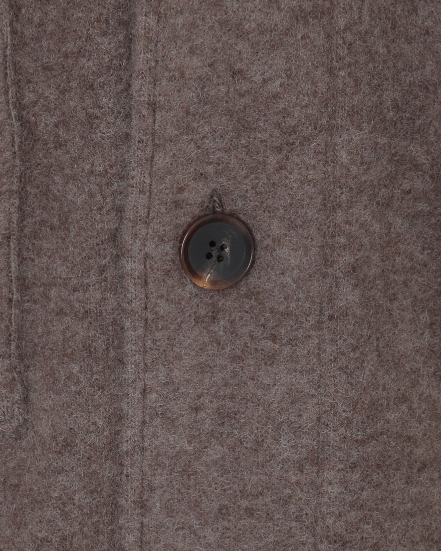 カシミアウールブラッシュドジャージビッグシャツ【CASHMERE WOOL カシミアウールブラッシュドジャージビッグシャツ【CASHMERE WOOL