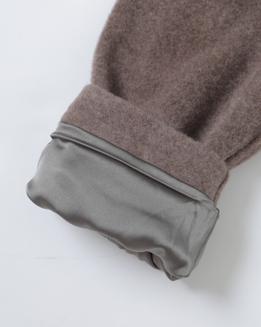 カシミアウールブラッシュドジャージビッグシャツ【CASHMERE WOOL カシミアウールブラッシュドジャージビッグシャツ【CASHMERE WOOL
