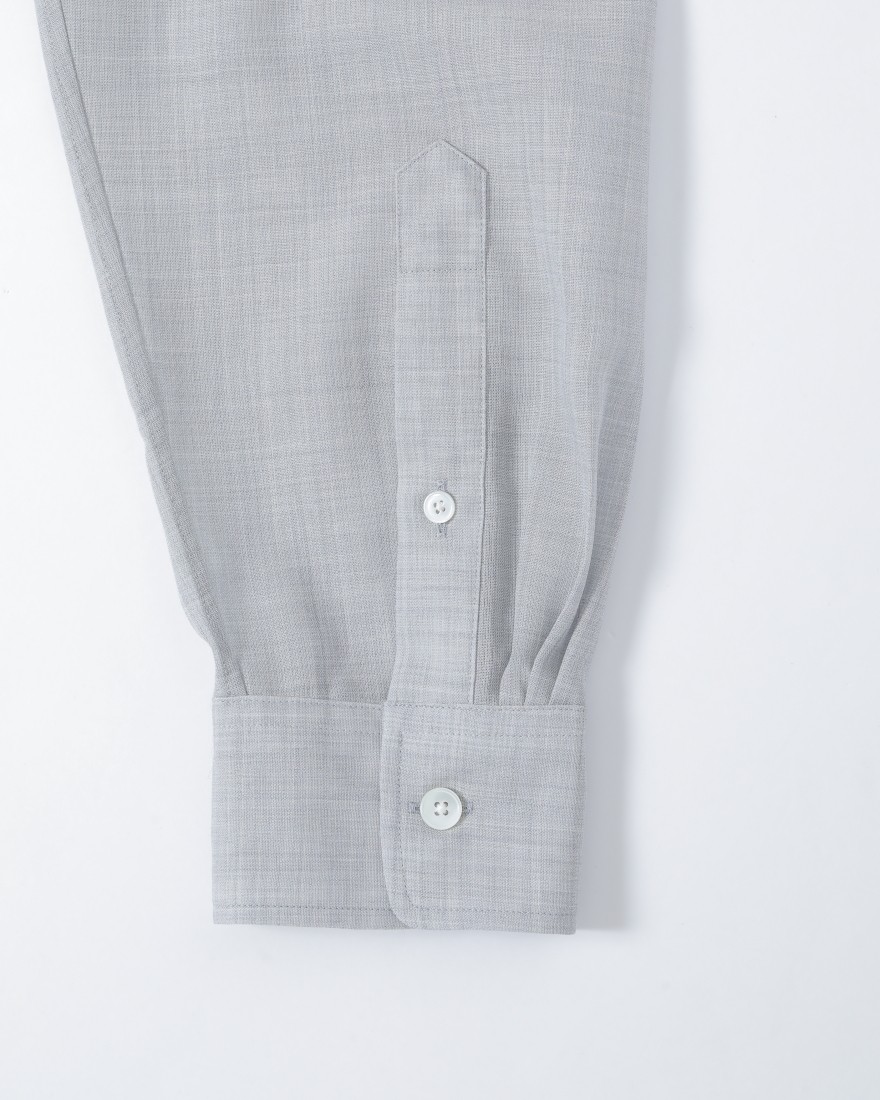 シア―ウールシルクシャツ【SHEER WOOL SILK SHIRTS】|AURALEE