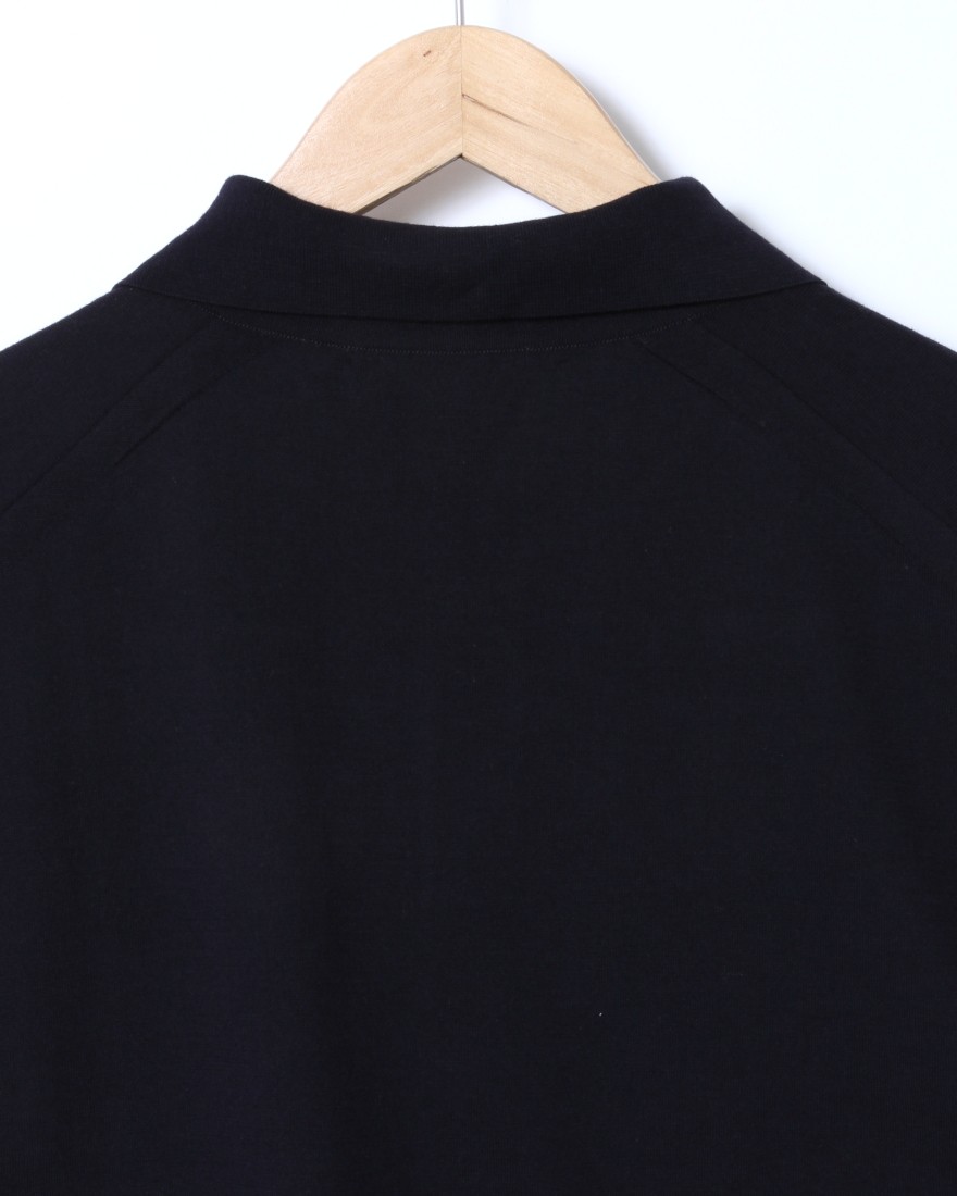 ハイゲージコットンニットショートスリーブポロ【SUPER HIGH GAUGE COTTON KNIT SHORT SLEEVE POLO】| AURALEE(オーラリー)|TOKYOlife ハイゲージコットンニットショートスリーブポロ【SUPER HIGH GAUGE COTTON KNIT SHORT SLEEVE POLO】| AURALEE(オーラリー)|TOKYOlife