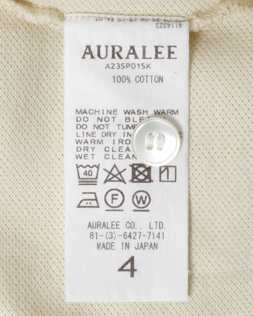 スーパーファインコットンピケ ビッグポロ【SUPER FINE COTTON PIQUE