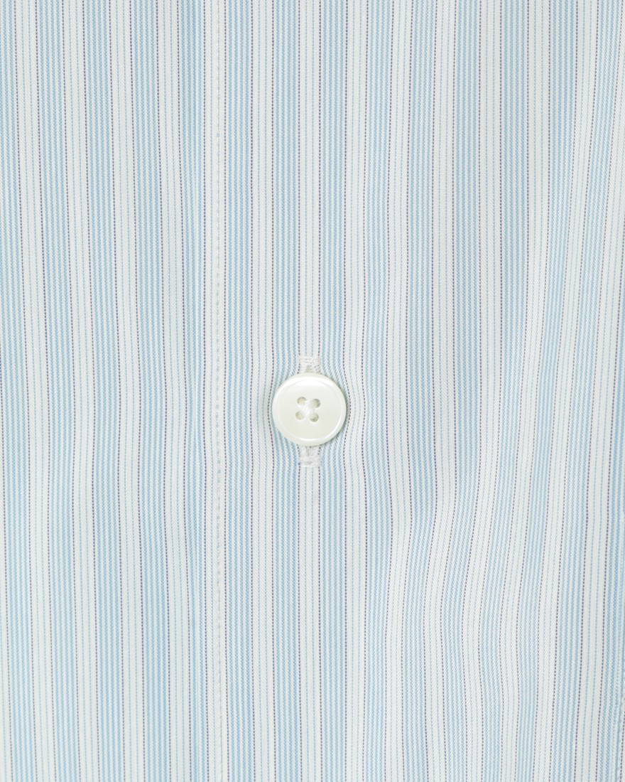 フィンクスポリエステル ストライプシャツ【FINX POLYESTER STRIPE 