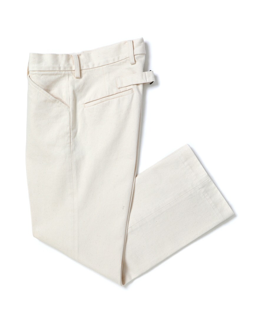 コットンデニムトラウザーズ【COTTON DENIM TROUSERS】|ENCENS