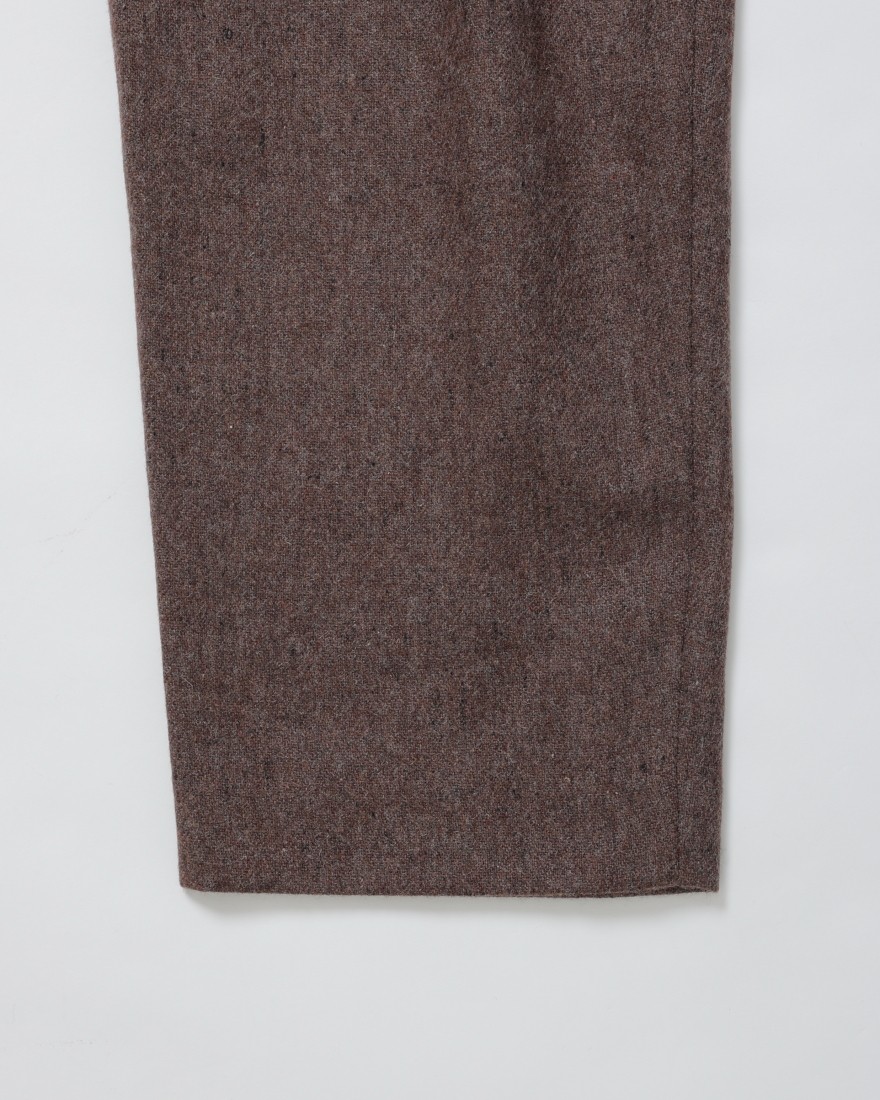 ENCENSウールフランネル2タックパンツ【WOOL FLANNEL 2 TUCK TROUSERS】09l