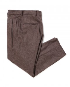 ウールフランネル2タックパンツ【WOOL FLANNEL 2 TUCK TROUSERS】