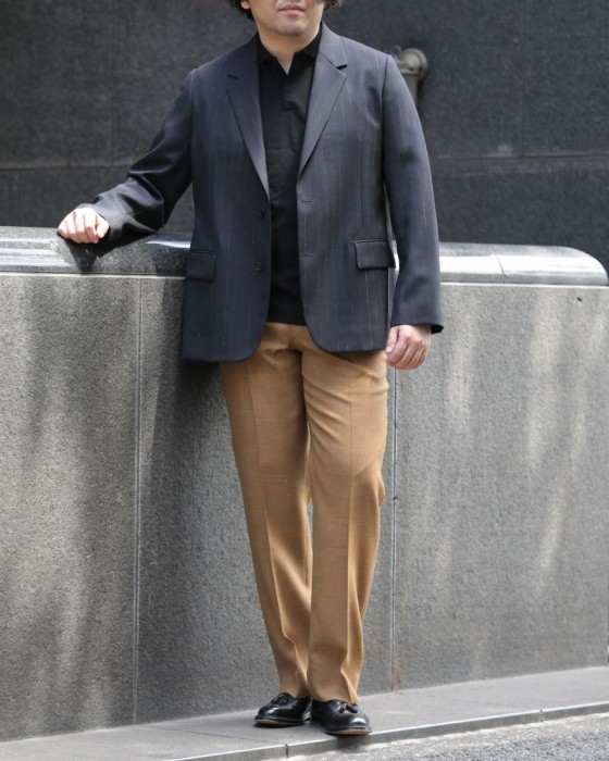 スタニングルアー AURALEE Wool Cupra Lines Cloth Jacket