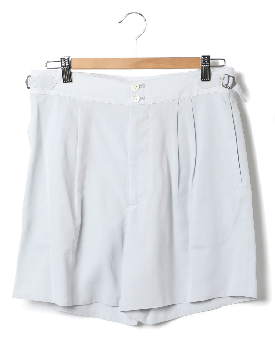 AURALEEシャトルジョーゼットダブルクロスショーツ【SHUTTLE GEORGETTE CLOTH DOUBLE SHORTS】c0