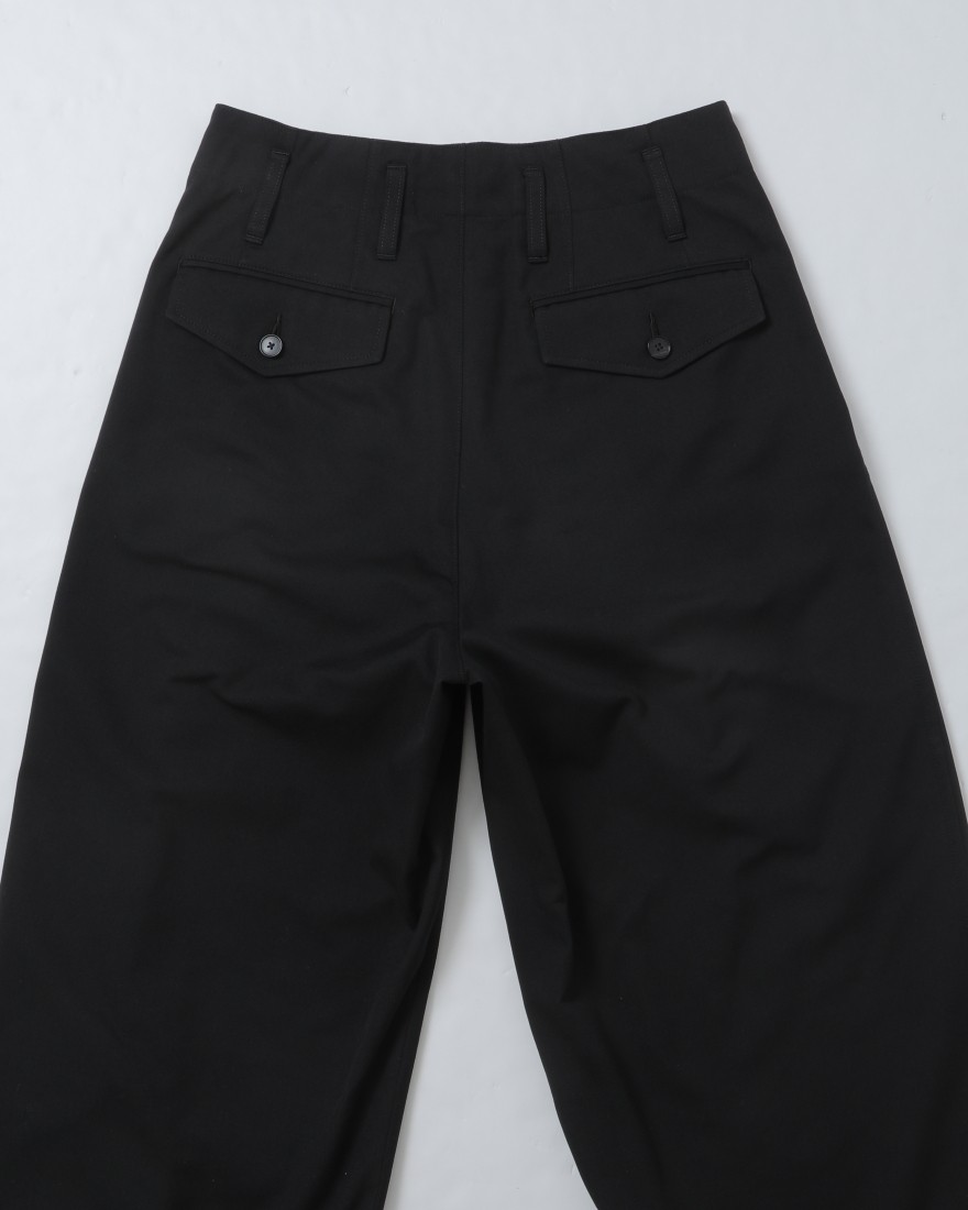 スーパーファインウールコットンツイルスラックス【SUPER FINE WOOL 