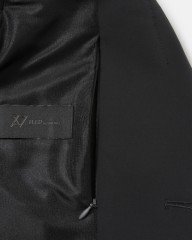 H.I.P by SOLIDOナイロンストレッチ２Bシングルジャケット【BRUSHED NYLON DOUBLE WEAVE JACKET】mb_13l