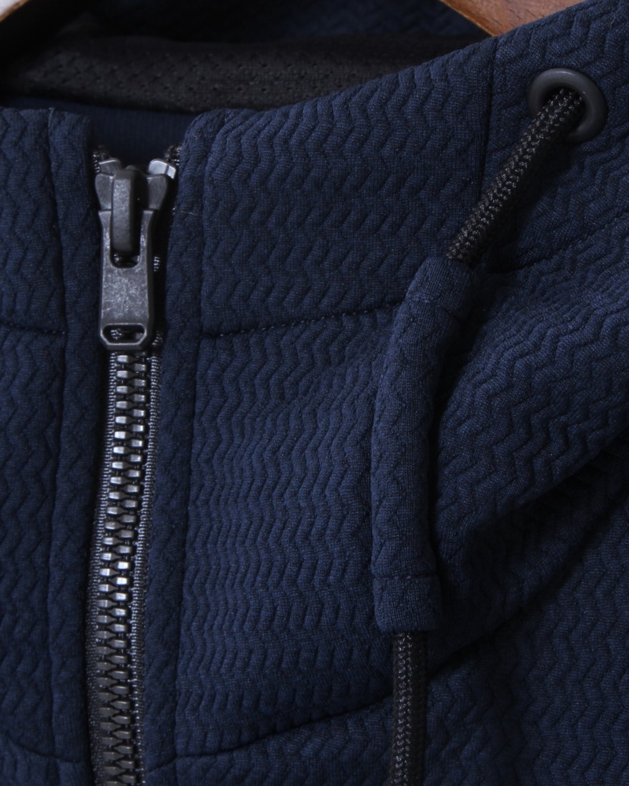 H.I.P by SOLIDOシェブロンジャージーパーカー【DELTA CHEVRON JERSEY HOODIE】04l