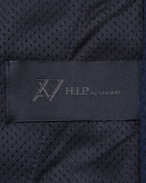 H.I.P by SOLIDOシェブロンジャージーパーカー【DELTA CHEVRON JERSEY HOODIE】14l