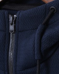 H.I.P by SOLIDOシェブロンジャージーパーカー【DELTA CHEVRON JERSEY HOODIE】mb_04l
