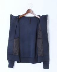 H.I.P by SOLIDOシェブロンジャージーパーカー【DELTA CHEVRON JERSEY HOODIE】mb_12l