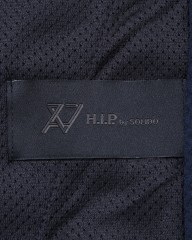 H.I.P by SOLIDOシェブロンジャージーパーカー【DELTA CHEVRON JERSEY HOODIE】mb_14l