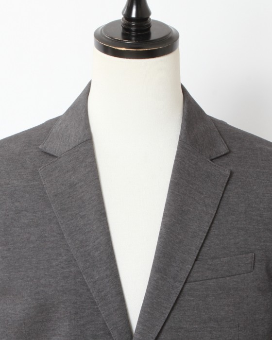 H.I.P by SOLIDOコットンポリエステル超度詰め天竺ジャケット【COTTON POLYESTER DOZUME TENJIKU JACKET】02l