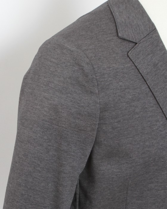 H.I.P by SOLIDOコットンポリエステル超度詰め天竺ジャケット【COTTON POLYESTER DOZUME TENJIKU JACKET】03l