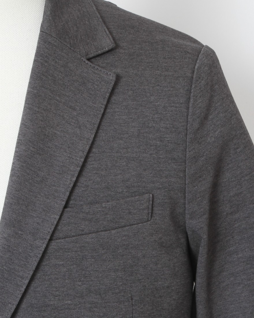 H.I.P by SOLIDOコットンポリエステル超度詰め天竺ジャケット【COTTON POLYESTER DOZUME TENJIKU JACKET】04l