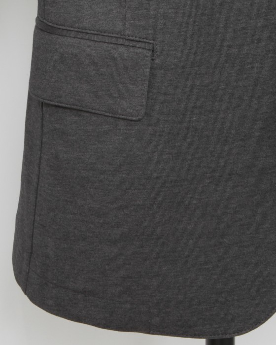 H.I.P by SOLIDOコットンポリエステル超度詰め天竺ジャケット【COTTON POLYESTER DOZUME TENJIKU JACKET】05l